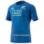 Camiseta Nueva Zelandia All Blacks Rugby 2019 Entrenamiento