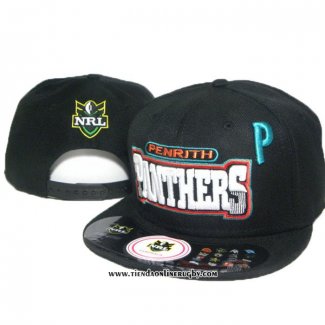 NRL Snapback Gorra Penrith Panthers Negro