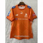Camiseta Fiji Drua Rugby 2026 Entrenamiento Naranja