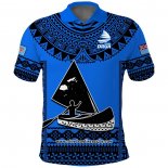 Camiseta Fiyi Rugby 2023 Azul