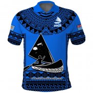Camiseta Fiyi Rugby 2023 Azul