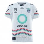 Camiseta Nueva Zelandia Warriors Rugby 2025 Indigena Blanco