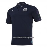 Camiseta Polo Escocia Rugby 2019-2020 Azul