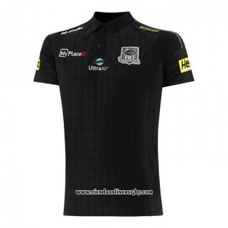 Camiseta Polo Penrith Panthers Rugby 2026 Negro
