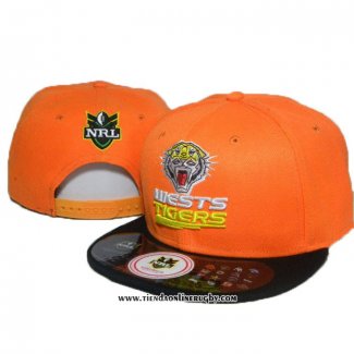 NRL Snapback Gorra Wests Tigers Naranja