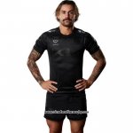 Camiseta Brisbane Broncos Rugby 2025 Captains Run Negro