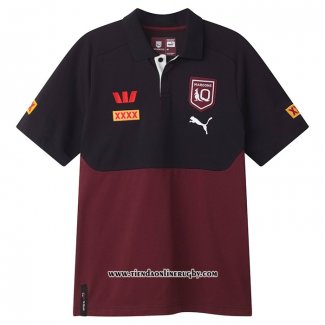 Camiseta Polo Queensland Maroons Rugby 2025