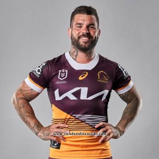 Camiseta Brisbane Broncos Rugby 2023 Local