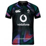 Camiseta Irlanda Rugby 2025-2026 Pre Partido Negro