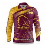 Camiseta NRL Brisbane Broncos Rugby 2022 Fish Finder