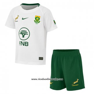Camiseta Ninos Sudafrica Rugby 2025 Segunda