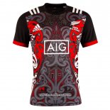 Camiseta Nueva Zelandia All Blacks Maori Rugby 2019 Entrenamiento