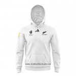 Sudaderas con Capucha All Black Rugby 2023 Blanco