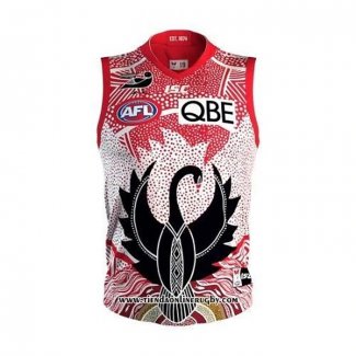 Camiseta Sydney Swans AFL 2020-2021 Indigena