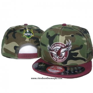 NRL Snapback Gorra Manly Warringah Sea Eagles Camuflaje