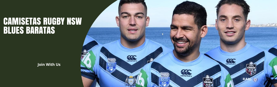 camisetas rugby NSW Blues baratas