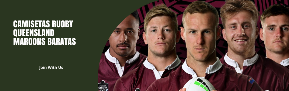 camisetas rugby Queensland Maroons baratas