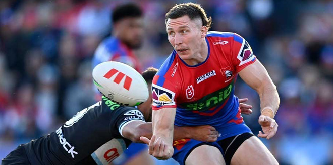 rugby camisetas Newcastle Knights